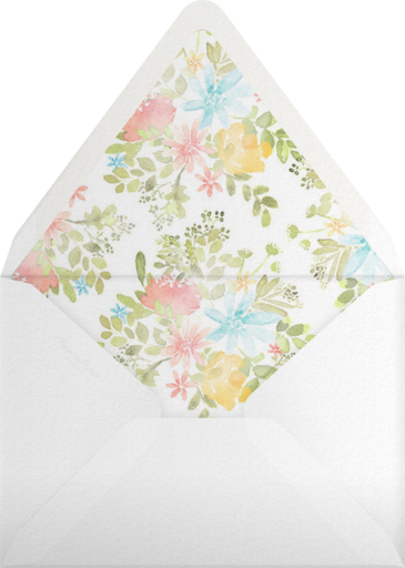 Pressed Blossoms - Paperless Post Envelope