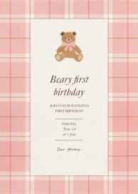 Warm Bear Hugs - Birthday Invitation by Paperless Post