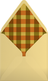 Thanksgiving Food - Paperless Post Envelope