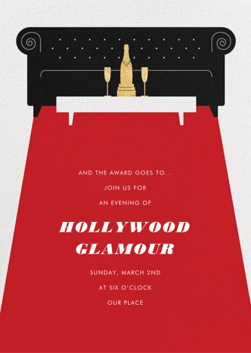 Studio Audience - Get-Together Invitation by Paperless Post