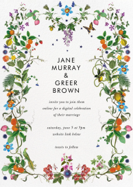 Fruit of Capri - Wedding Invitation by Stephanie Fishwick