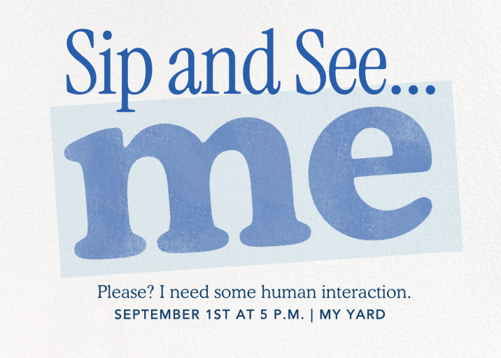 All About Me - Baby Shower Invitation by Derek Blasberg