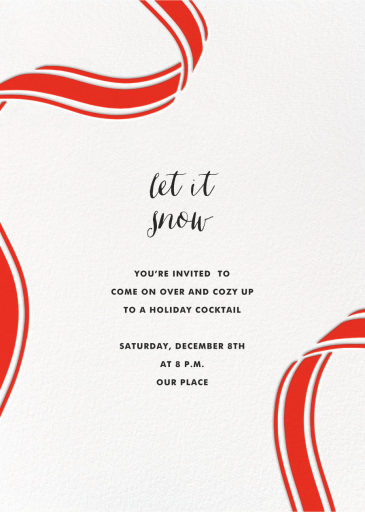 Ellis Hall II - Holiday Party Invitation by kate spade new york