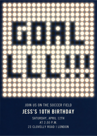 GOALLL!!! - Birthday Invitation by Paperless Post