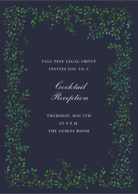 Hedgerow Happy - Cocktail Party Invitation by Happy Menocal