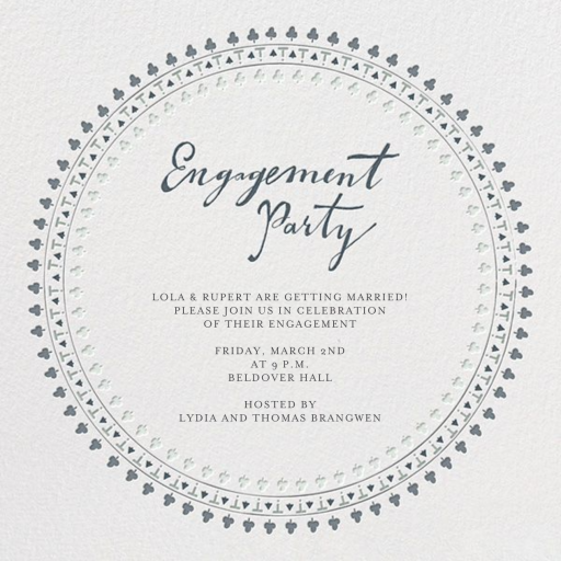 Are You Engaged - Invitation by Mr. Boddington's Studio