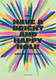 Pichkari - Holi Card by Paperless Post