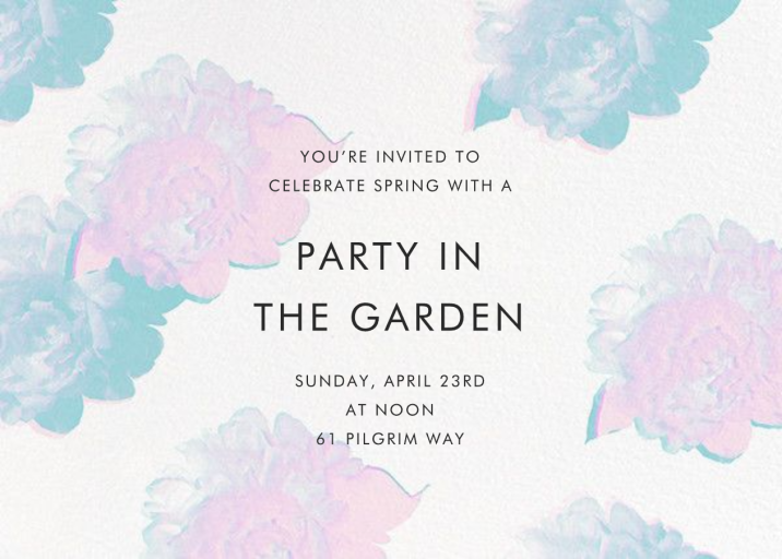 Garden Glitch by Paperless Post