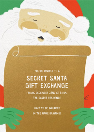 Top of the List - Christmas Party Invitation by Paperless Post