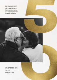 Wedded Kaboom Photo - 50th Anniversary Invitation by Paperless Post