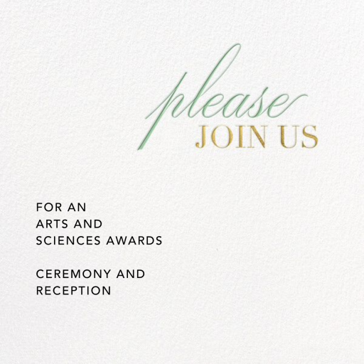 Please Join Us - Invitation by Paperless Post