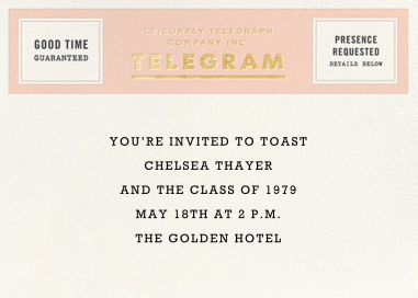 This Just In - Graduation Party Invitation by kate spade new york