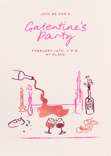 Overflow - Invitation by Pulp Templates Co.