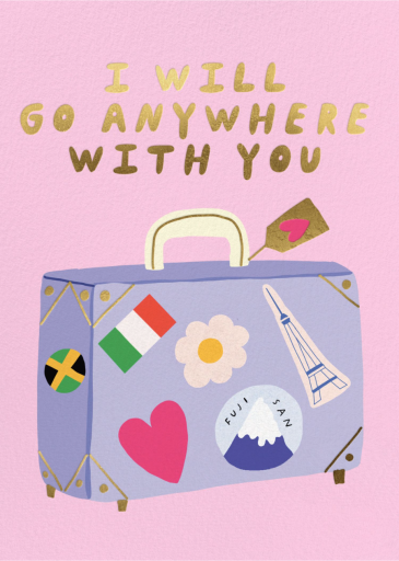 Take Me Away - Greeting Card by Carolyn Suzuki Studio