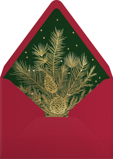 Christmas Tree Trio - Paperless Post Envelope