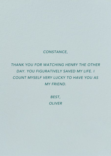 Red Cabin (Becca Stadtlander) - Valentine's Day Card by Red Cap Cards - Back