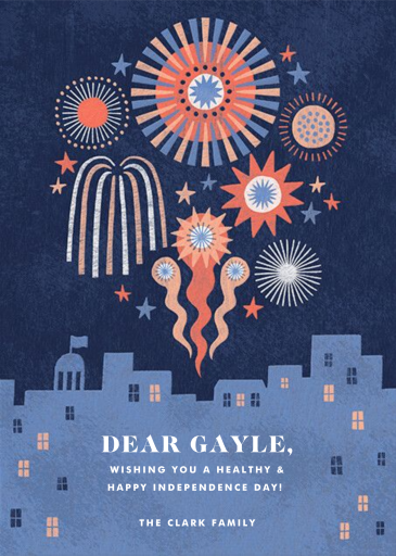 Grand Finale - 4th of July Card by Paperless Post