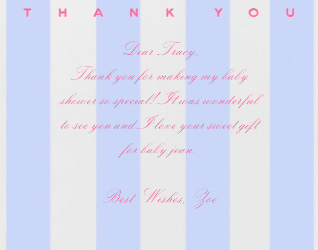 Awning Stripe - Stationery by Paperless Post