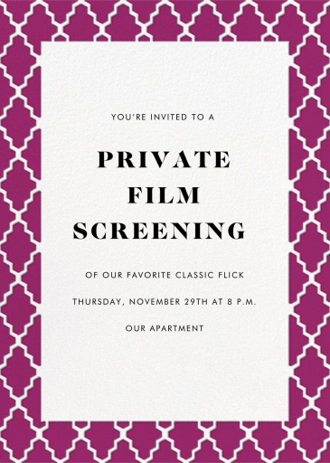 Marrakesh (Tall) by Paperless Post