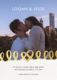 Love Doodle - Wedding Announcement by kate spade new york