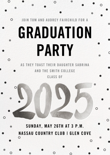 Person of the Year - Graduation Party Invitation by Paperless Post