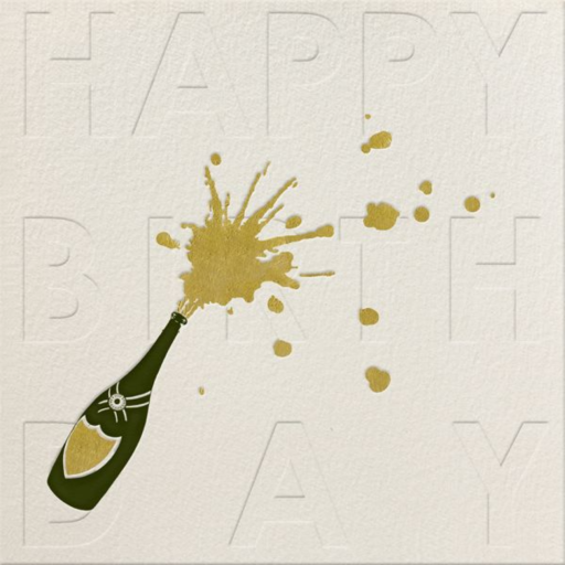Champers Pop - Business Greeting Card by Paperless Post