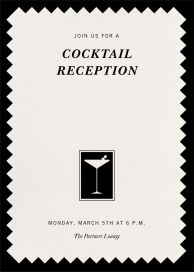 Zig and Zag (Customizable Template) - Cocktail Party Invitation by Paperless Post