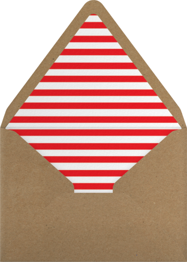 Let's Go Sailing - The Indigo Bunting Envelope