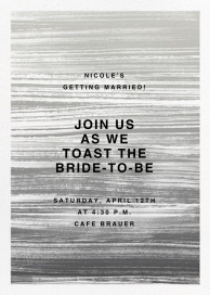 Gradient Messy Strokes by Paperless Post