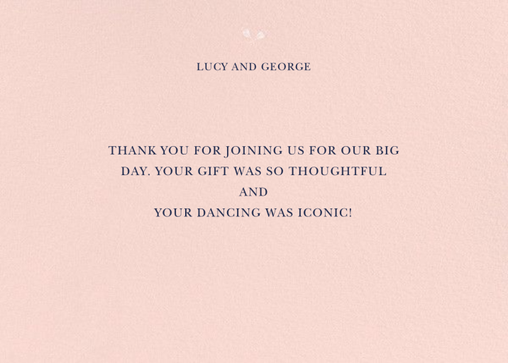 Emily II (Thank You) - Stationery by Paperless Post