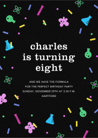 Sci-fetti - Birthday Invitation by Paperless Post