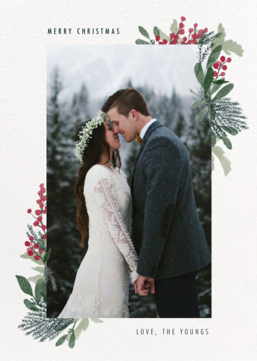 Yule Blooms - Greeting Card by Paperless Post