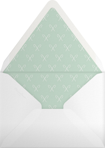 Merry Christmas Candy Cane - Paperless Post Envelope