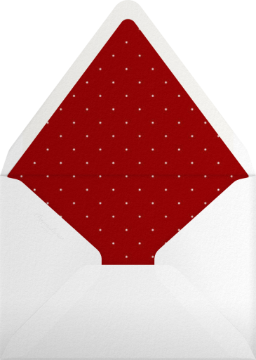 Baubles - Paperless Post Envelope