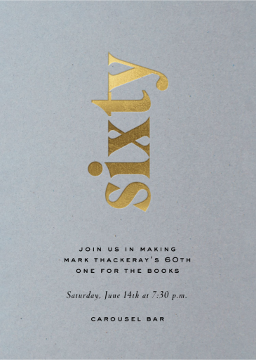 Sideways Lettering - Invitation by Paperless Post