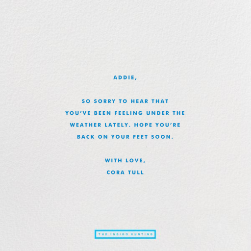 Band Aid by The Indigo Bunting - Back