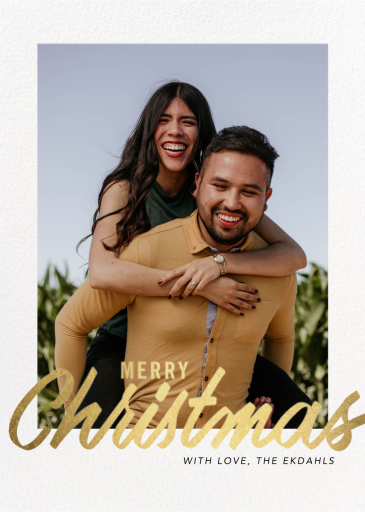 Evelina (Holiday) - Christmas Card by Paperless Post