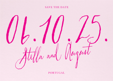 Inked With Love - Save the Date by Paperless Post