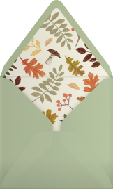 Autumn Party - Paperless Post Envelope