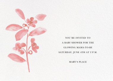 Watercolor Bloom by Linda and Harriett