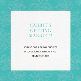 Amalfi (New) - Bridal Shower Invitation by Paperless Post