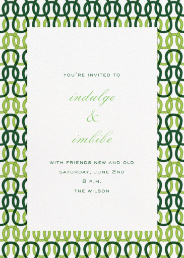 Crochet - Corporate Reception Invitation by Paperless Post
