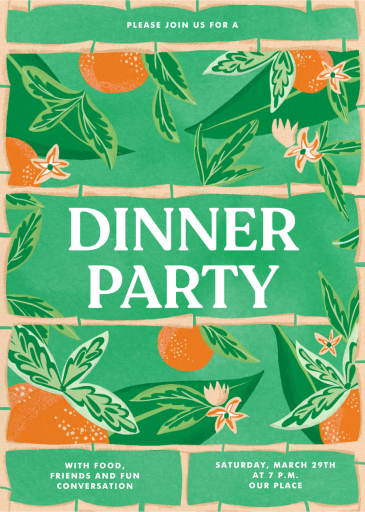 Tropical Hideaway - Summer Party Invitation by Paperless Post