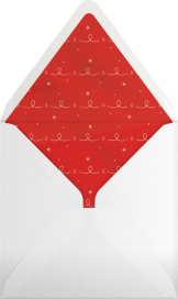 Christmas Cardinal - Paperless Post Envelope