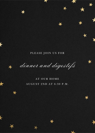 Nightly (Tall) - New Year's Eve Invitation by Paperless Post