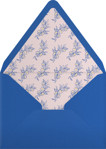 Italian Garden - Paperless Post Envelope