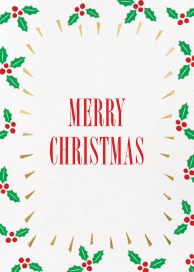 Holly Glow by Paperless Post