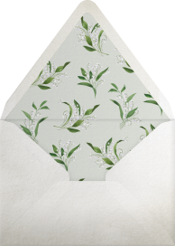 Little Lilies (Invitation) -  Monique Lhuillier Envelope