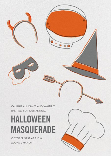 Headressed Up - Halloween Invitation by Paperless Post