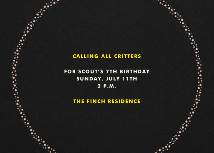 Solar System by Paperless Post - Back